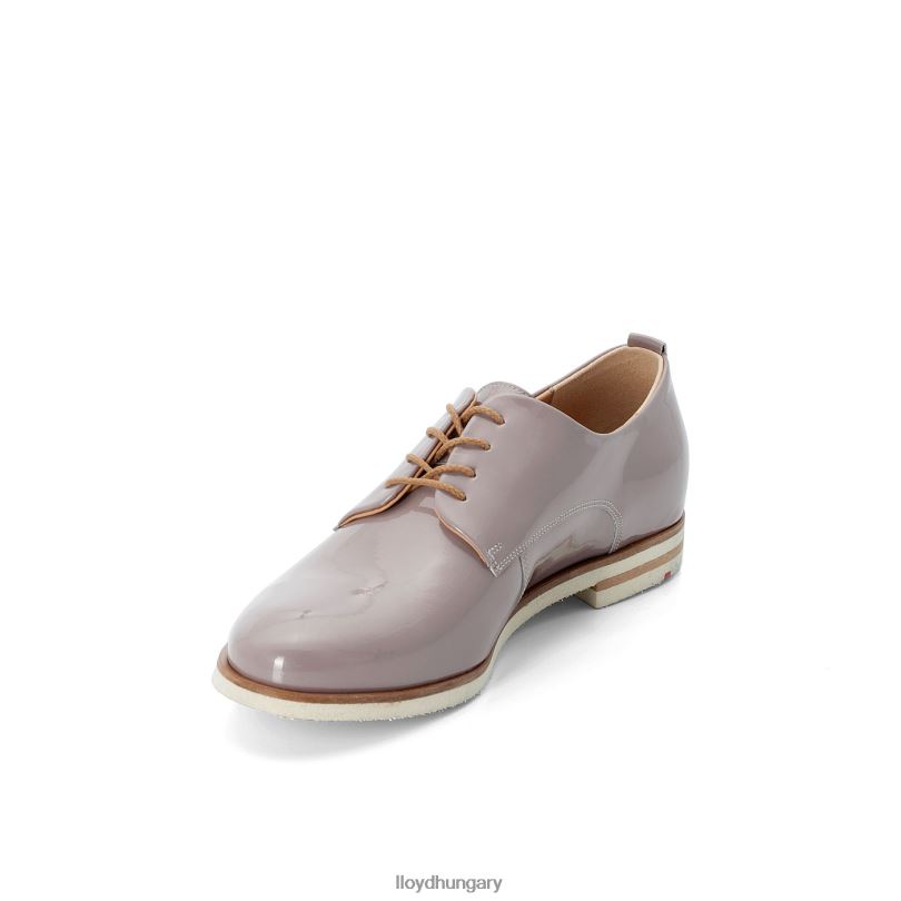 cipő HU LLOYD nők lakkfűzős félcipő szürke 6444N1078