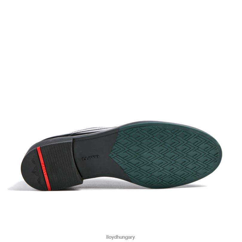 cipő HU LLOYD nők rogh bőr csipke félcipő fekete 6444N1022