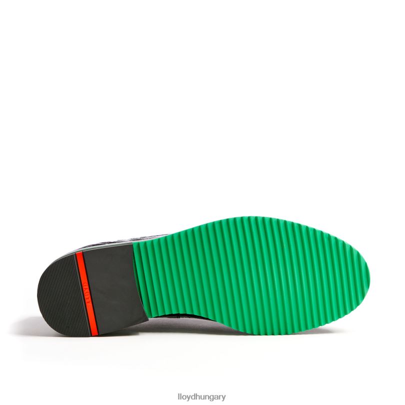 cipő HU LLOYD nők rogh bőr csipke félcipő fekete 6444N1068