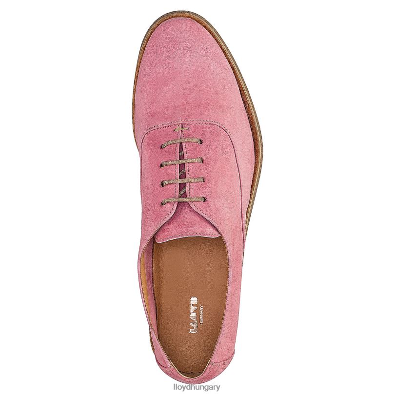 cipő HU LLOYD nők rogh bőr csipke félcipő piros 6444N1183