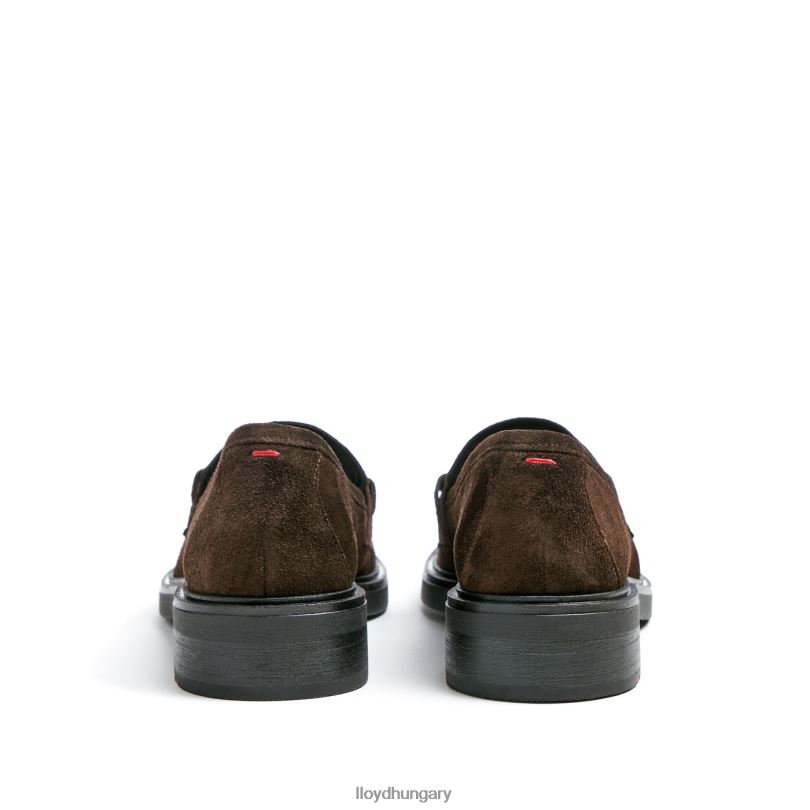 cipő HU LLOYD nők bőr csúszás papucson barna 6444N1110