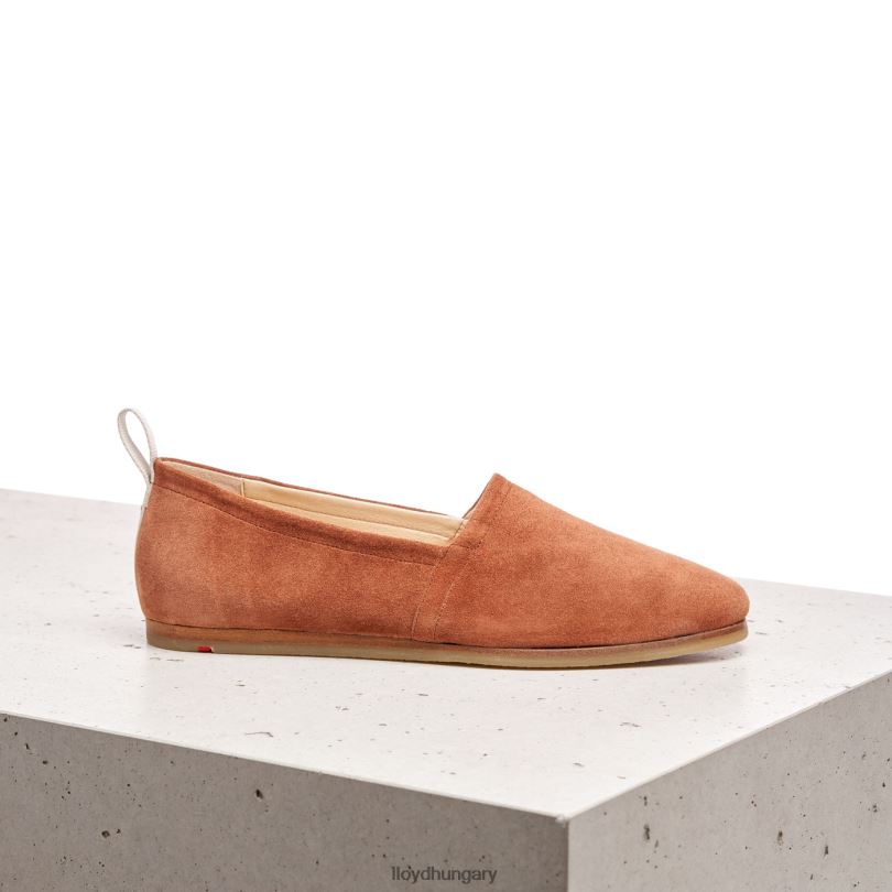 cipő HU LLOYD nők bőr csúszás papucson barna 6444N1123