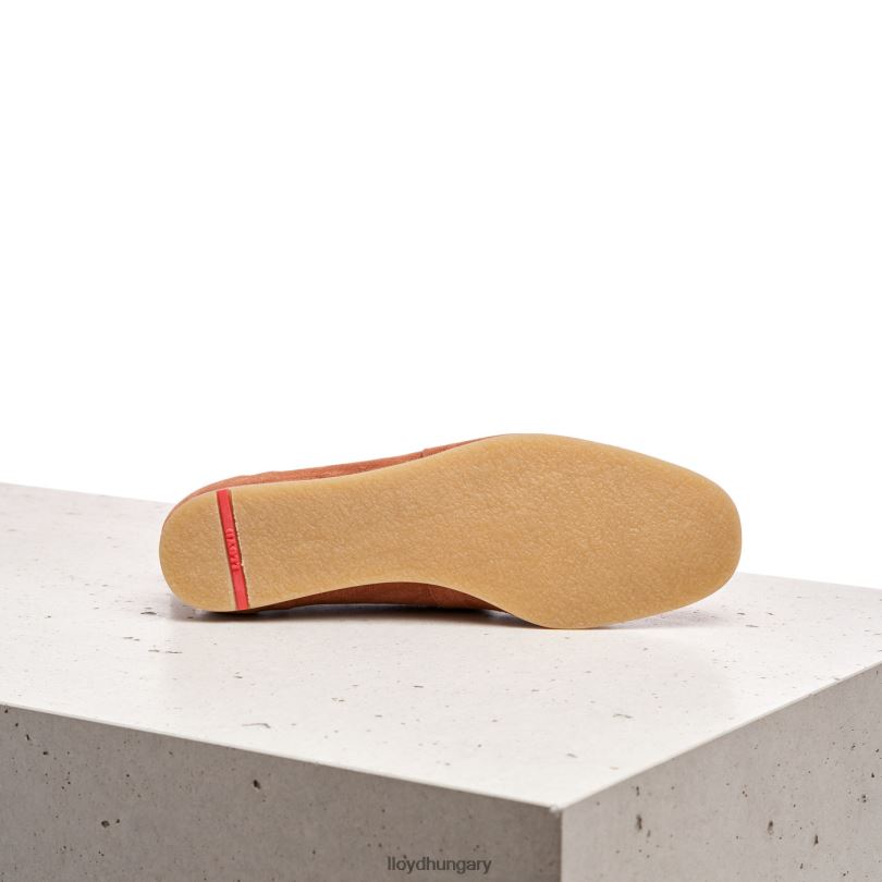 cipő HU LLOYD nők bőr csúszás papucson barna 6444N1123