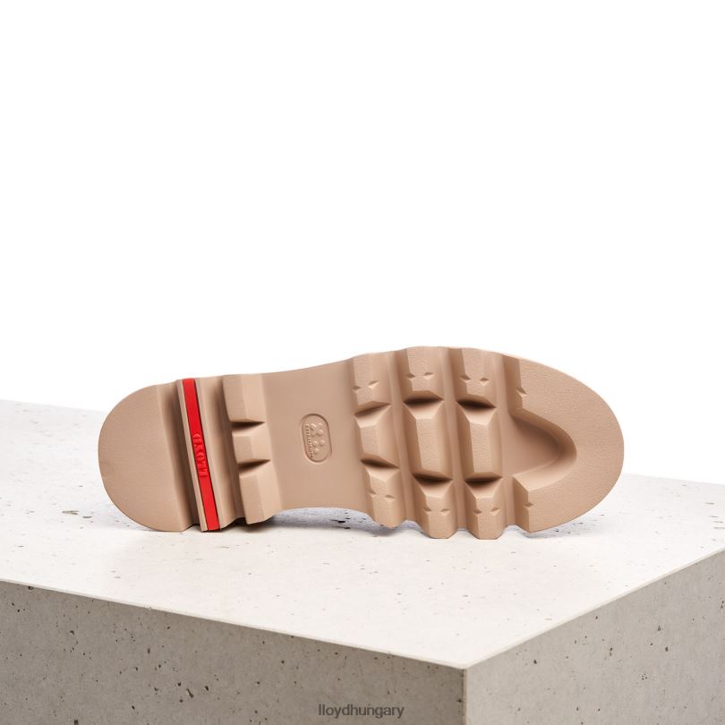 cipő HU LLOYD nők bőr felbújós papucs kék 6444N1074