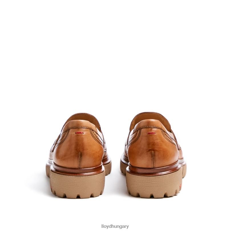 cipő HU LLOYD nők bőr papucs barna 6444N1115