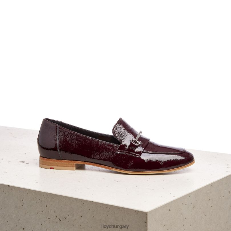 cipő HU LLOYD nők bőr papucs barna 6444N1130