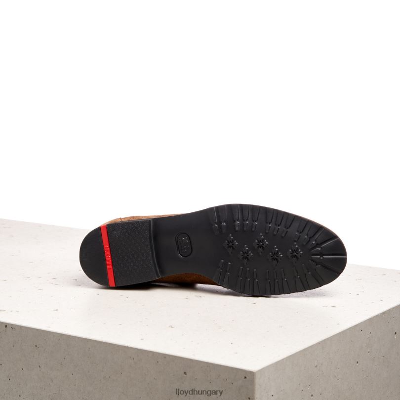 cipő HU LLOYD nők bőr papucs barna 6444N1148