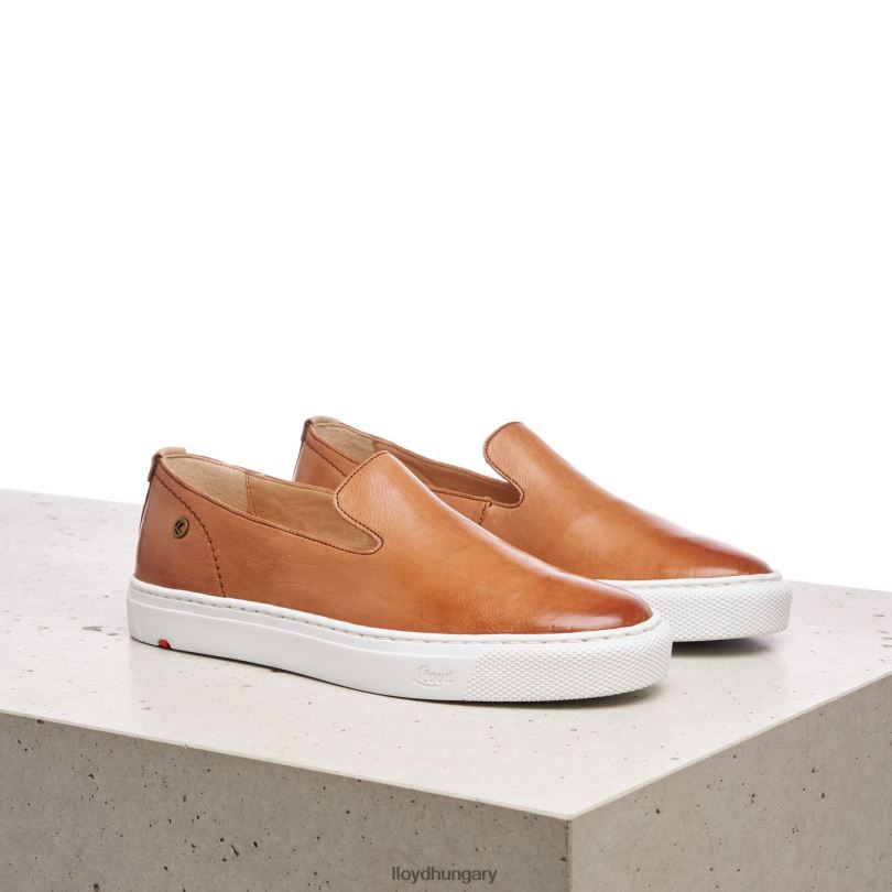 cipő HU LLOYD nők bőr papucs barna 6444N1349