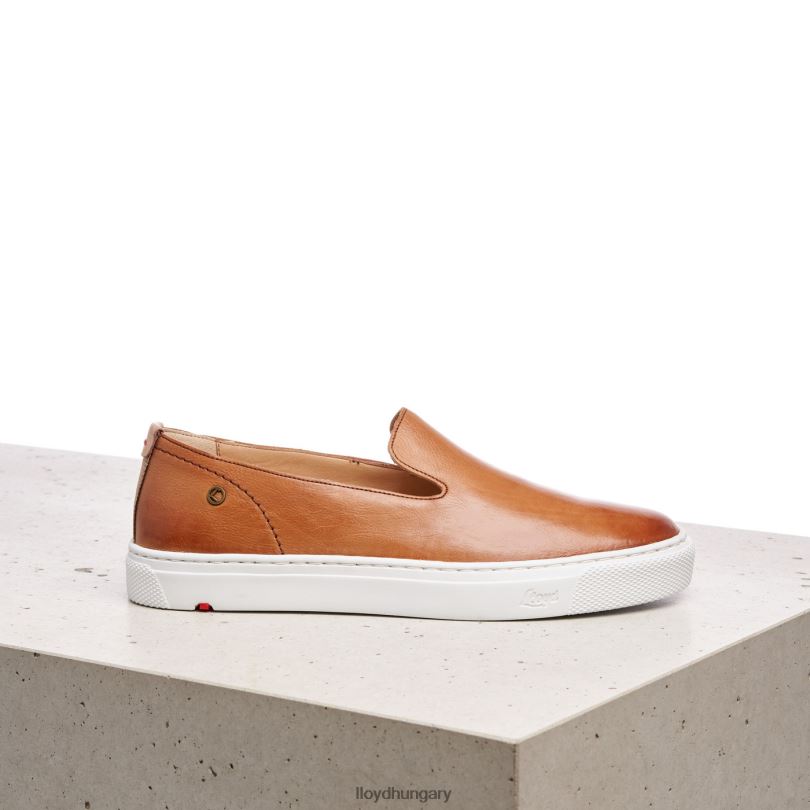 cipő HU LLOYD nők bőr papucs barna 6444N1349