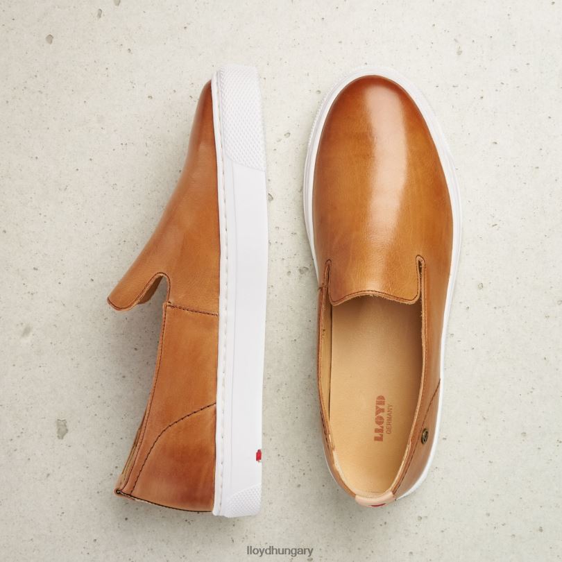 cipő HU LLOYD nők bőr papucs barna 6444N1349