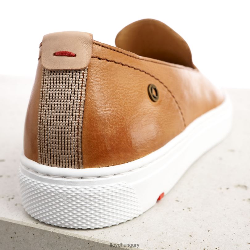 cipő HU LLOYD nők bőr papucs barna 6444N1349