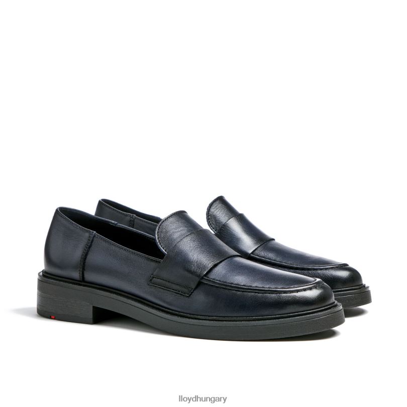 cipő HU LLOYD nők bőr papucs kék 6444N1108 cipő HU LLOYD nők bőr papucs kék 6444N1108