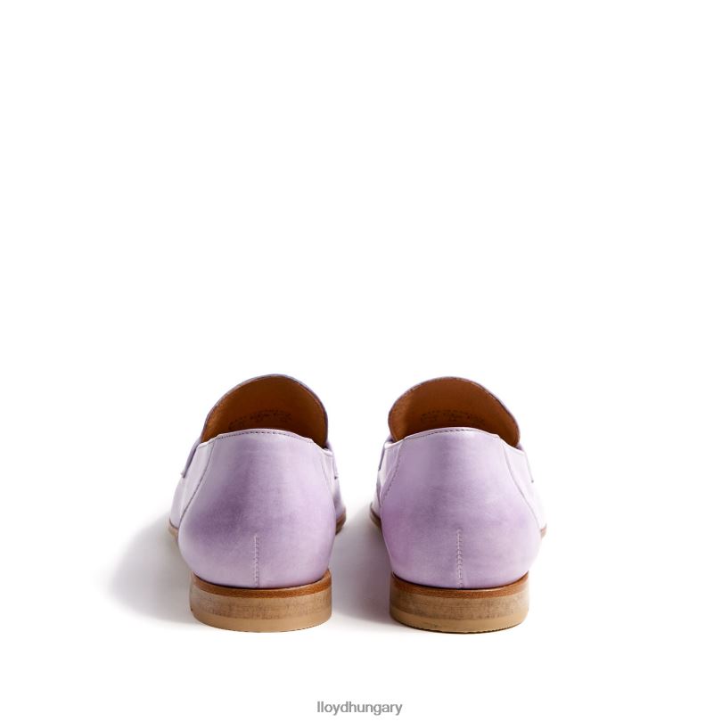 cipő HU LLOYD nők bőr papucs lila 6444N1128
