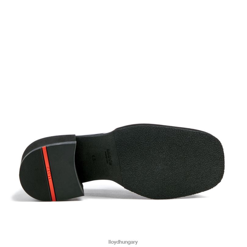 cipő HU LLOYD nők bőr papucs zöld 6444N1114