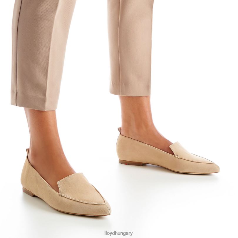 cipő HU LLOYD nők balerina papucs bézs 6444N1260