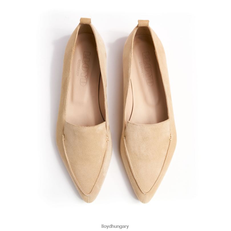 cipő HU LLOYD nők balerina papucs bézs 6444N1260