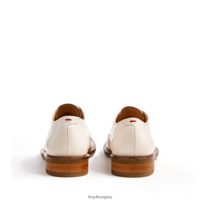 cipő HU LLOYD nők félcipőt felhúzni fehér 6444N1079