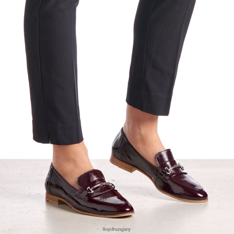 cipő HU LLOYD nők felcsúsztatható papucs barna 6444N1075