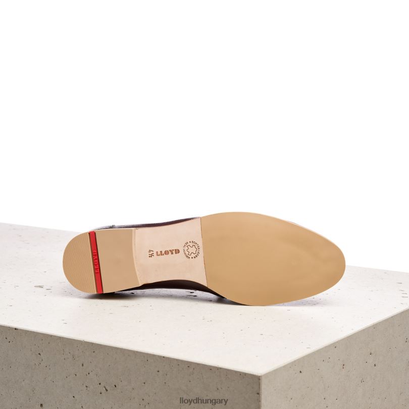 cipő HU LLOYD nők felcsúsztatható papucs barna 6444N1075