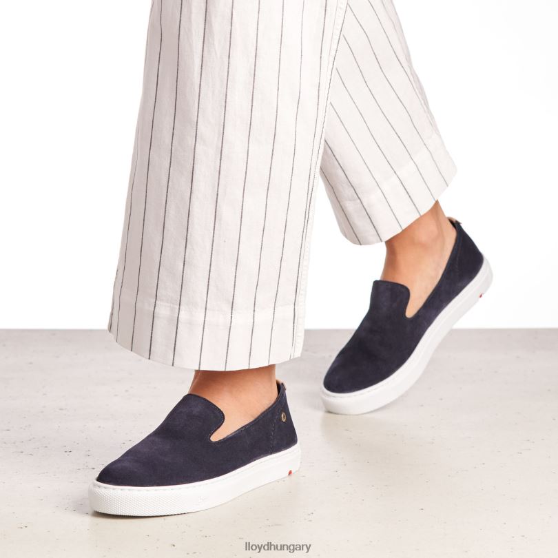 cipő HU LLOYD nők felcsúsztatható papucs kék 6444N757