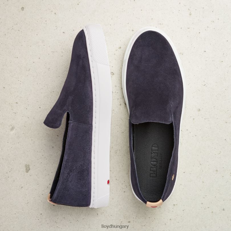 cipő HU LLOYD nők felcsúsztatható papucs kék 6444N757