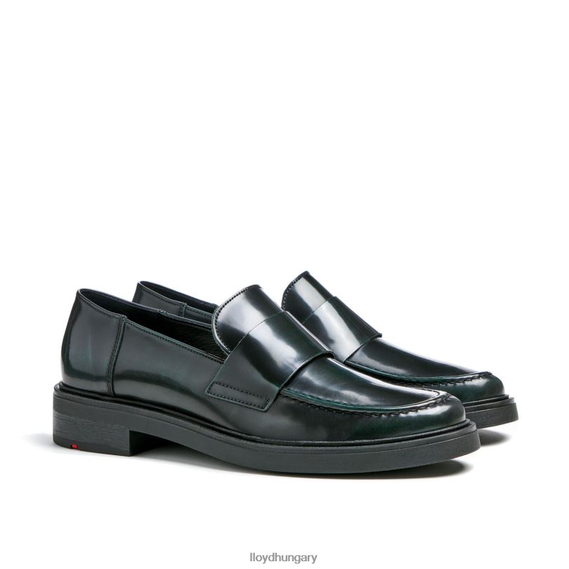 cipő HU LLOYD nők felcsúsztatható papucs zöld 6444N1027