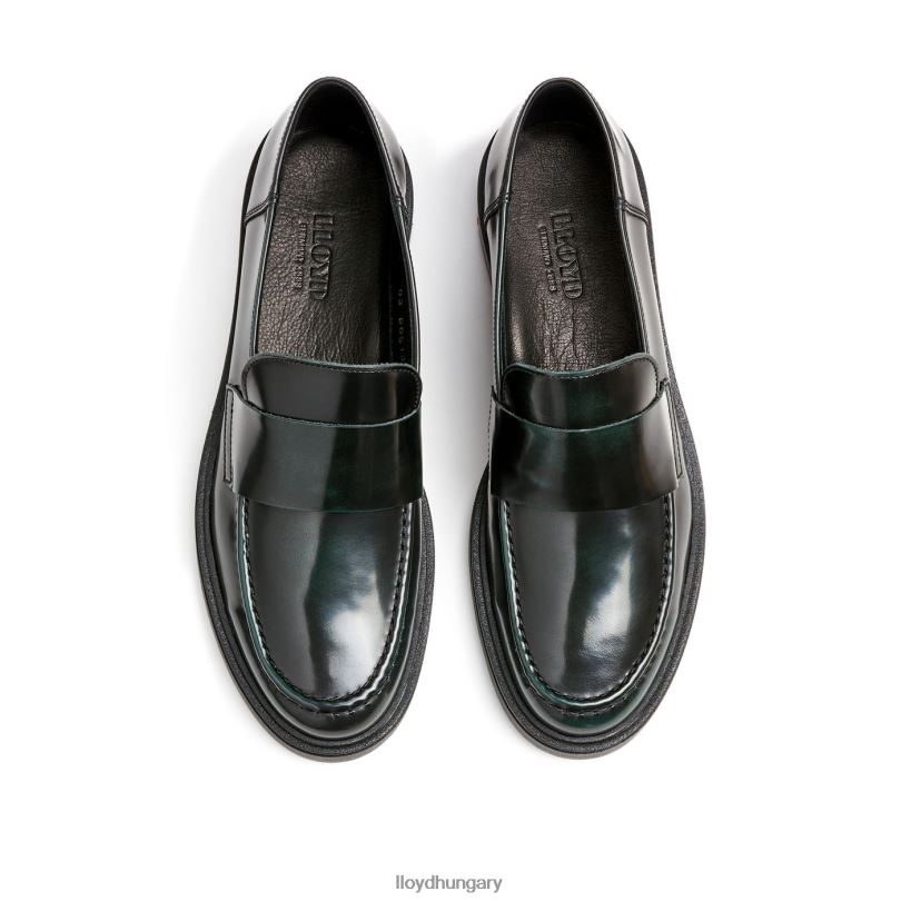 cipő HU LLOYD nők felcsúsztatható papucs zöld 6444N1027