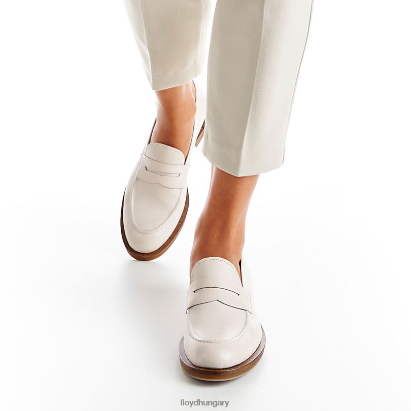 cipő HU LLOYD nők papucs cipő fehér 6444N1087