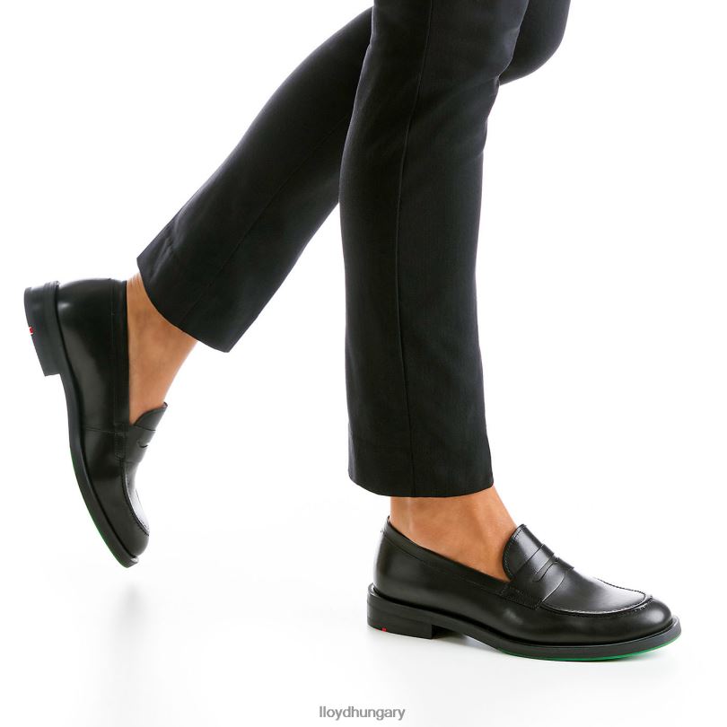 cipő HU LLOYD nők papucs cipő fekete 6444N1042