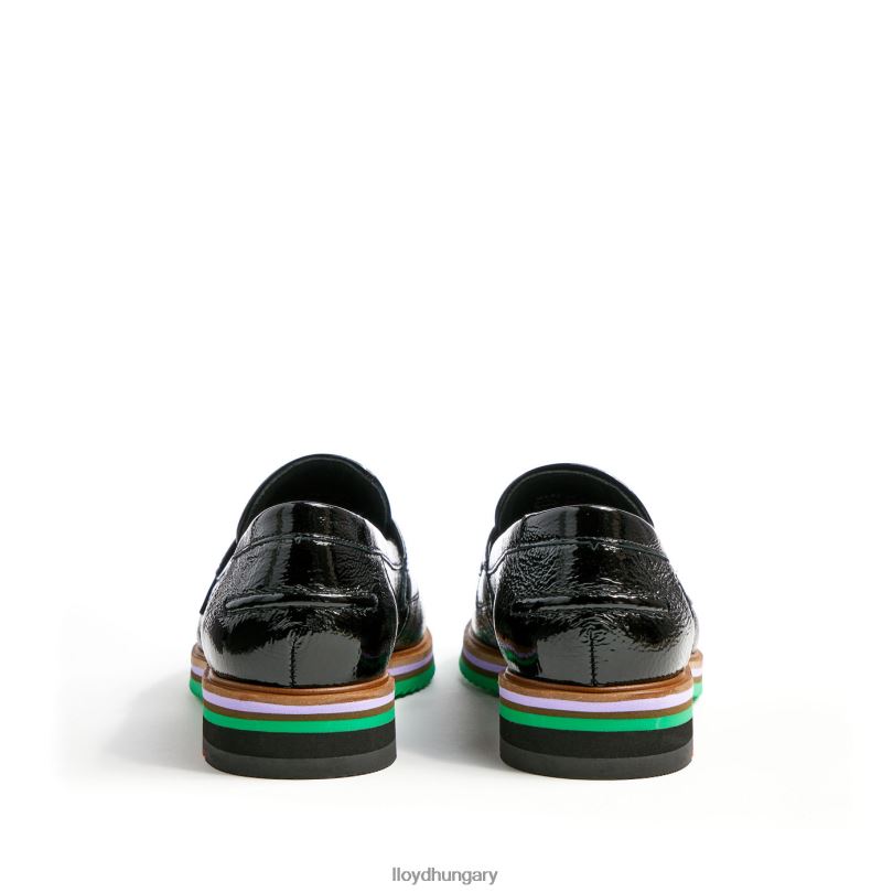 cipő HU LLOYD nők papucs fekete 6444N1121