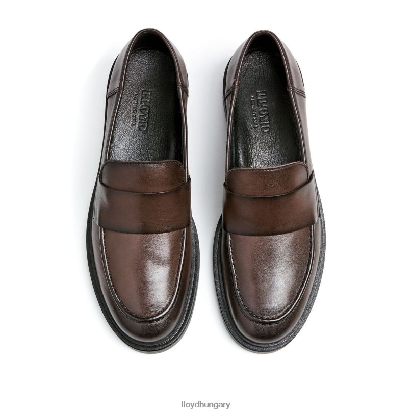 cipő HU LLOYD nők papucsra húzni barna 6444N1107