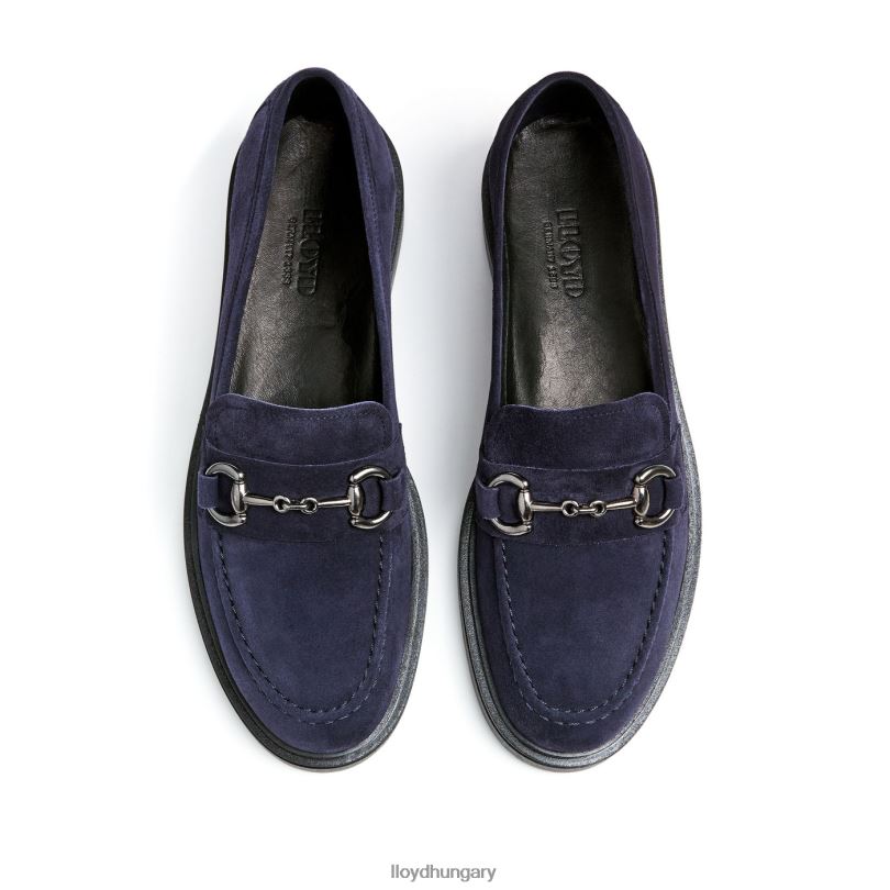 cipő HU LLOYD nők papucsra húzni kék 6444N1111