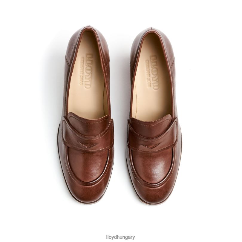 cipő HU LLOYD nők szivattyú papucs barna 6444N1106