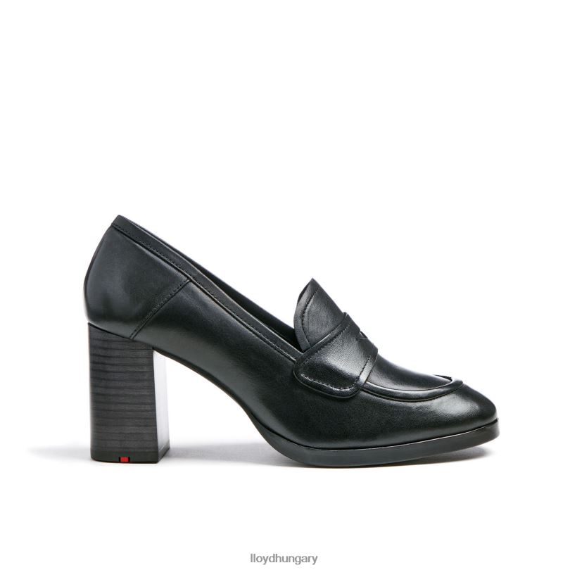 cipő HU LLOYD nők szivattyú papucs fekete 6444N1105