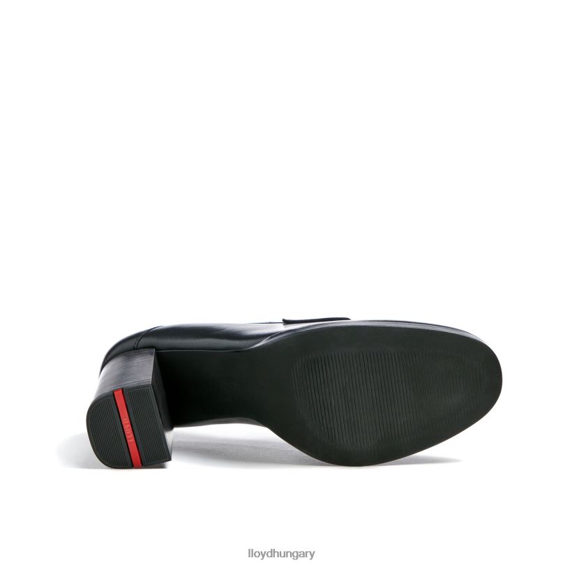 cipő HU LLOYD nők szivattyú papucs fekete 6444N1105