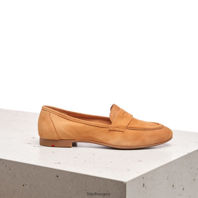 cipő HU LLOYD nők velúr papucs barna 6444N1136