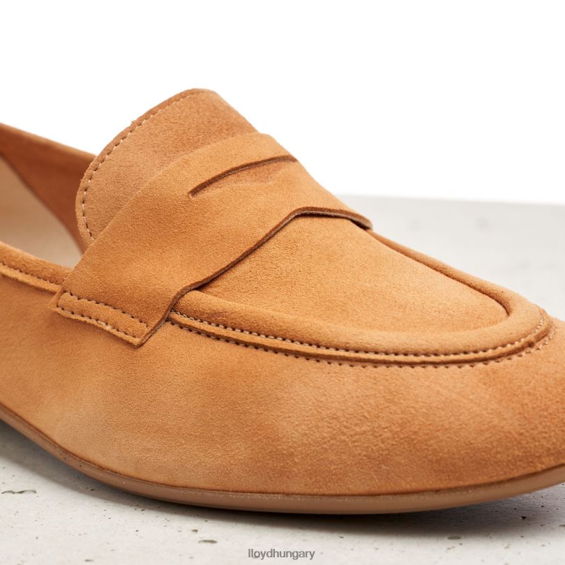 cipő HU LLOYD nők velúr papucs barna 6444N1136