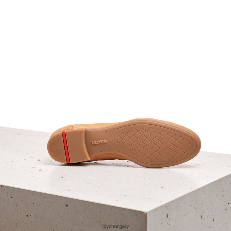 cipő HU LLOYD nők velúr papucs barna 6444N1136