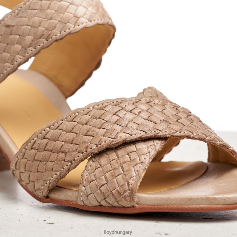 cipő HU LLOYD nők bőr szandál bézs 6444N1217