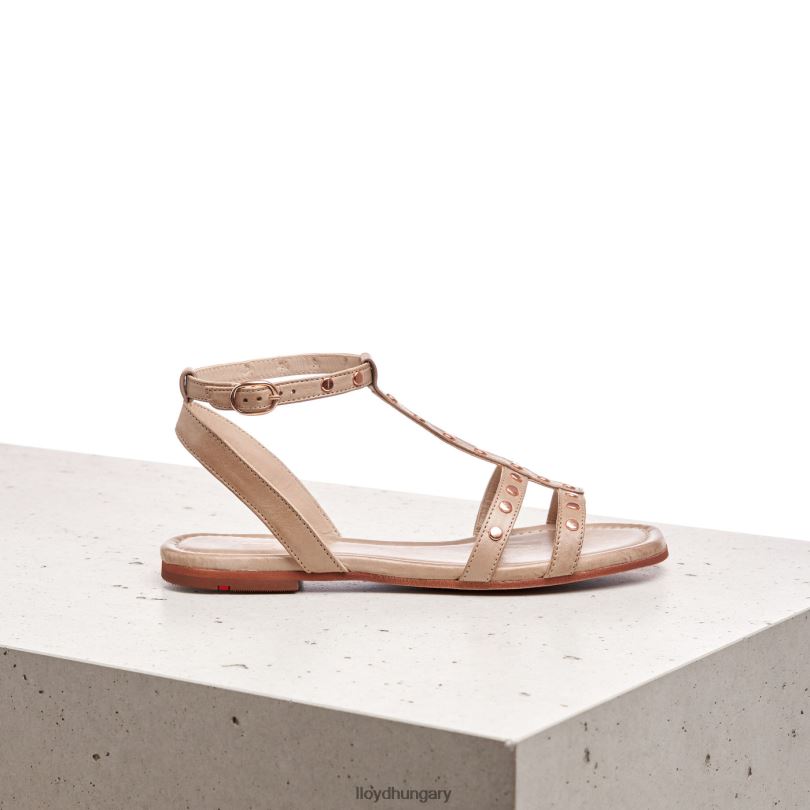 cipő HU LLOYD nők bőr szandál bézs 6444N1238