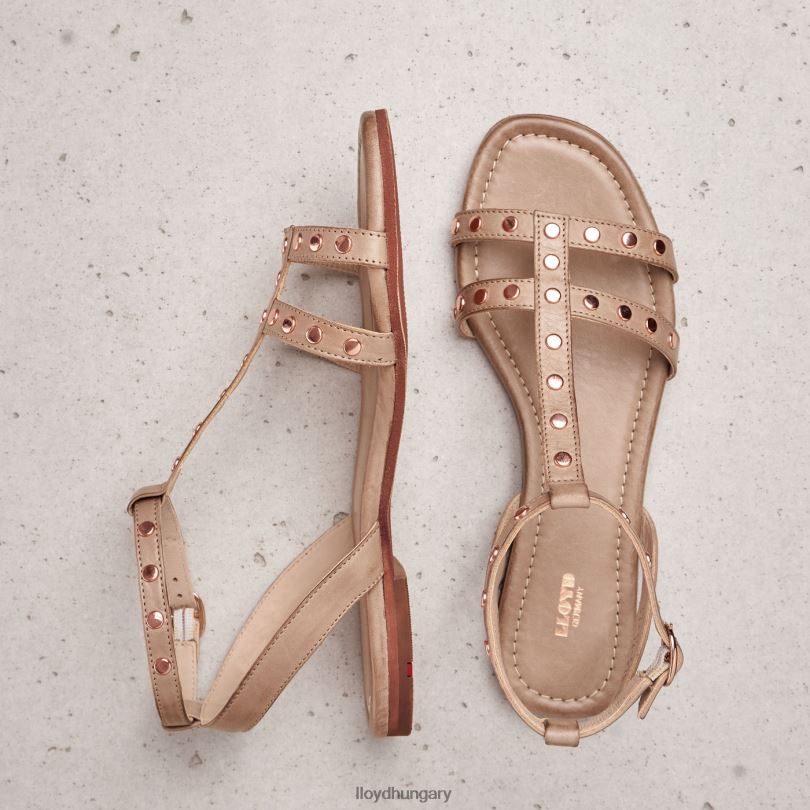 cipő HU LLOYD nők bőr szandál bézs 6444N1238
