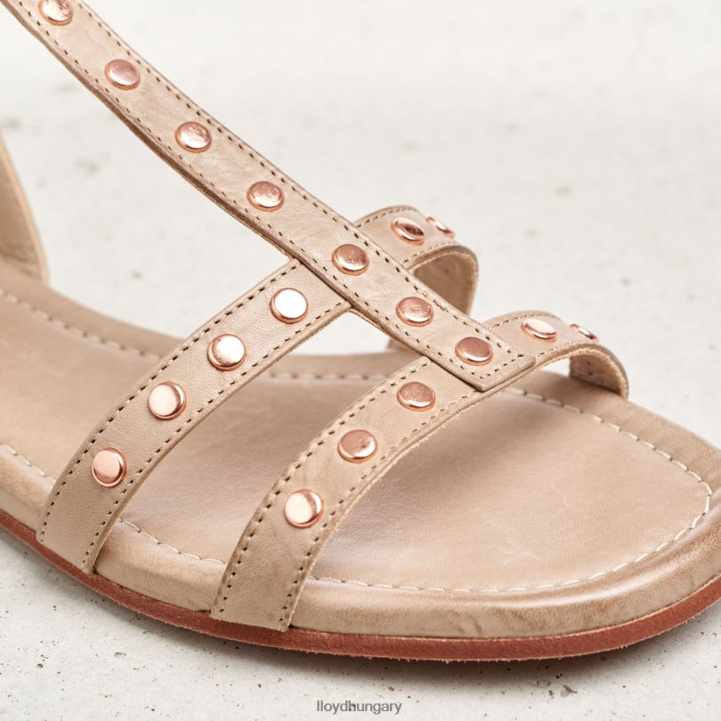 cipő HU LLOYD nők bőr szandál bézs 6444N1238