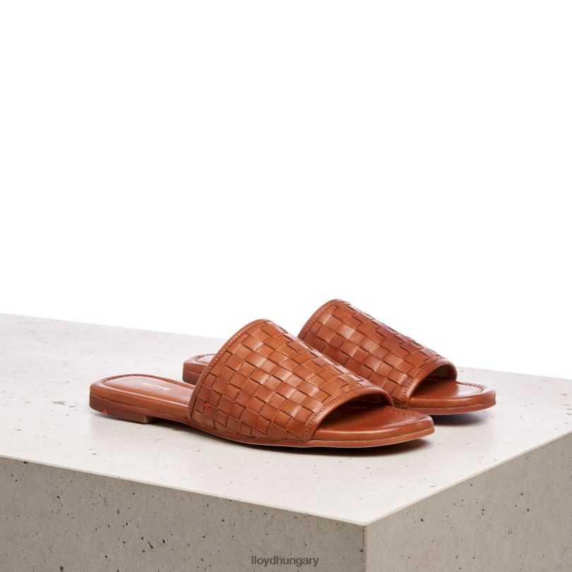 cipő HU LLOYD nők bőr szandál barna 6444N1233