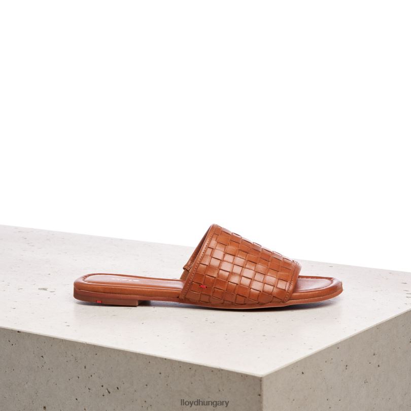 cipő HU LLOYD nők bőr szandál barna 6444N1233