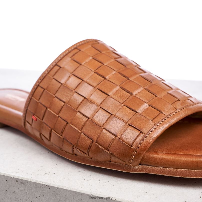 cipő HU LLOYD nők bőr szandál barna 6444N1233