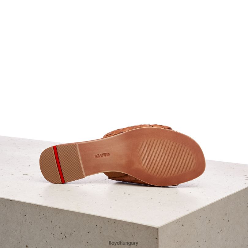 cipő HU LLOYD nők bőr szandál barna 6444N1233