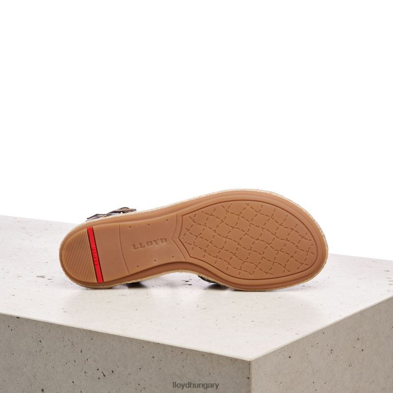 cipő HU LLOYD nők bőr szandál kék 6444N1209