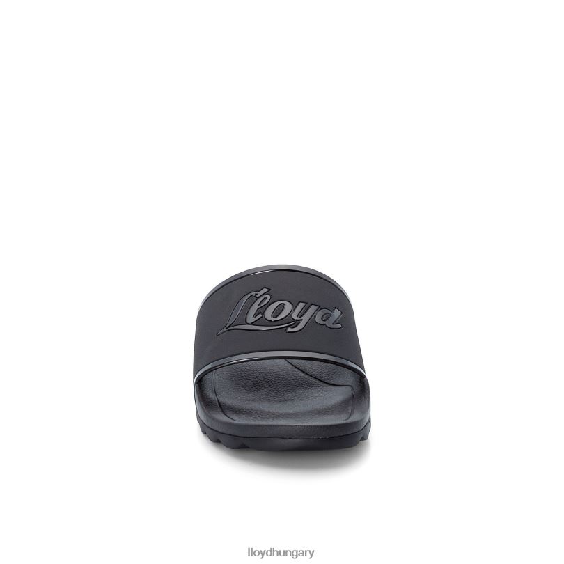 cipő HU LLOYD nők fürdő csúszdák fekete 6444N1315