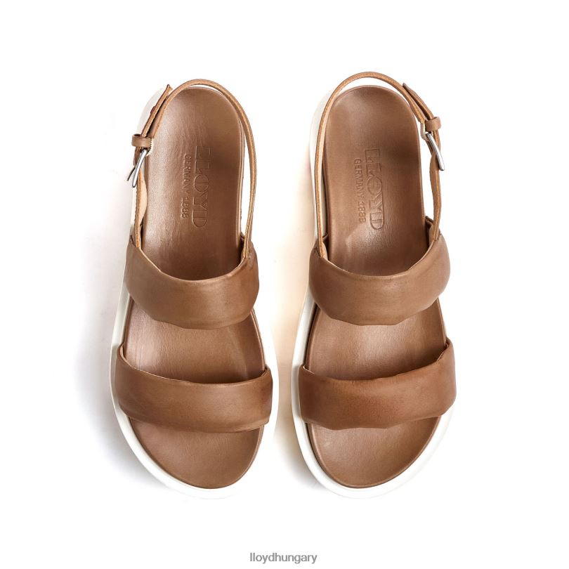 cipő HU LLOYD nők könnyű szandál bézs 6444N1202