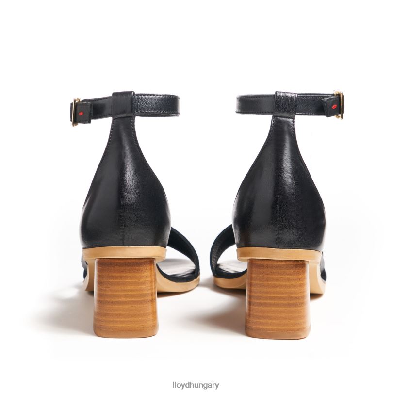 cipő HU LLOYD nők könnyű szandál fekete 6444N1207